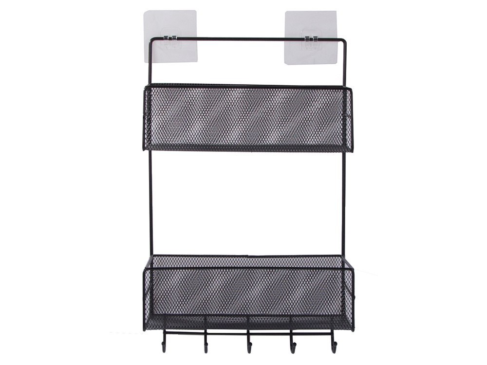 ORGANIZER METALOWY ZAWIESZANY PÓŁKA WISZĄCA KUCHENNA DO ŁAZIENKI WIESZAK